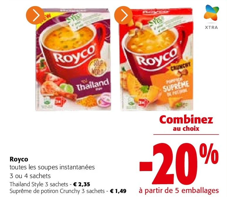 Royco Thailand Style 3 sachets
