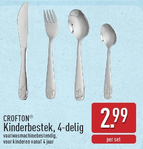 Kinderbestek, 4-delig