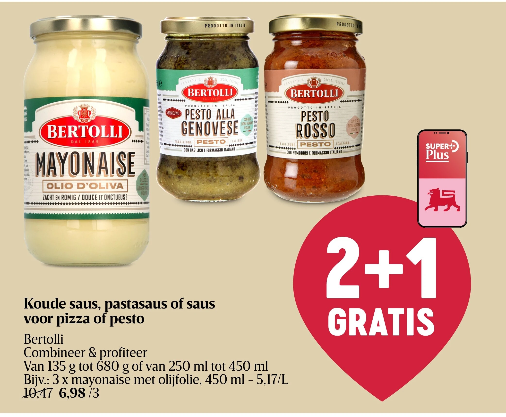Koude saus, pastasaus of saus voor pizza of pesto