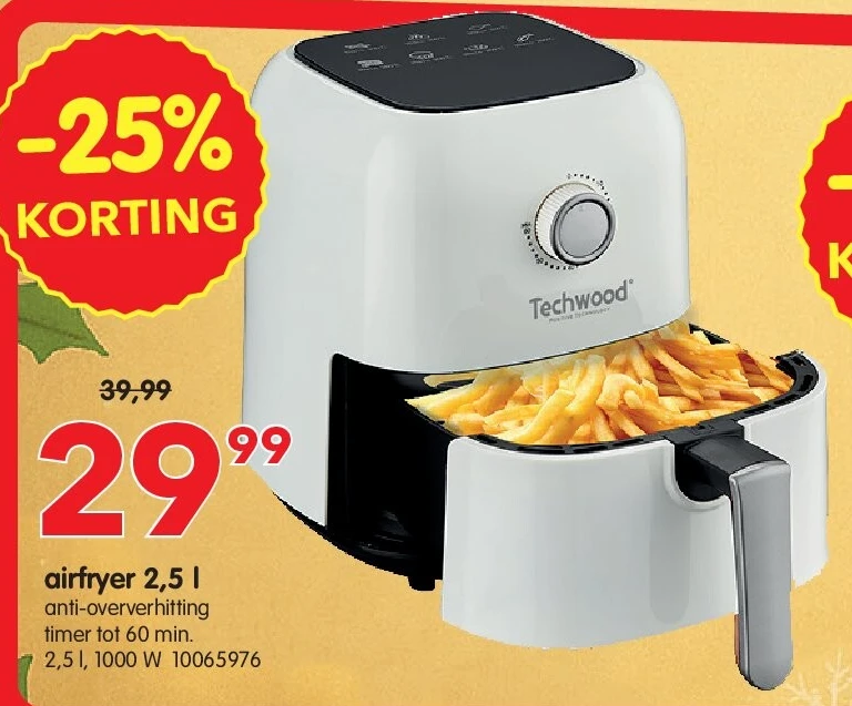 airfryer 2,5 l