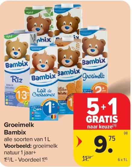 Groeimelk Bambix