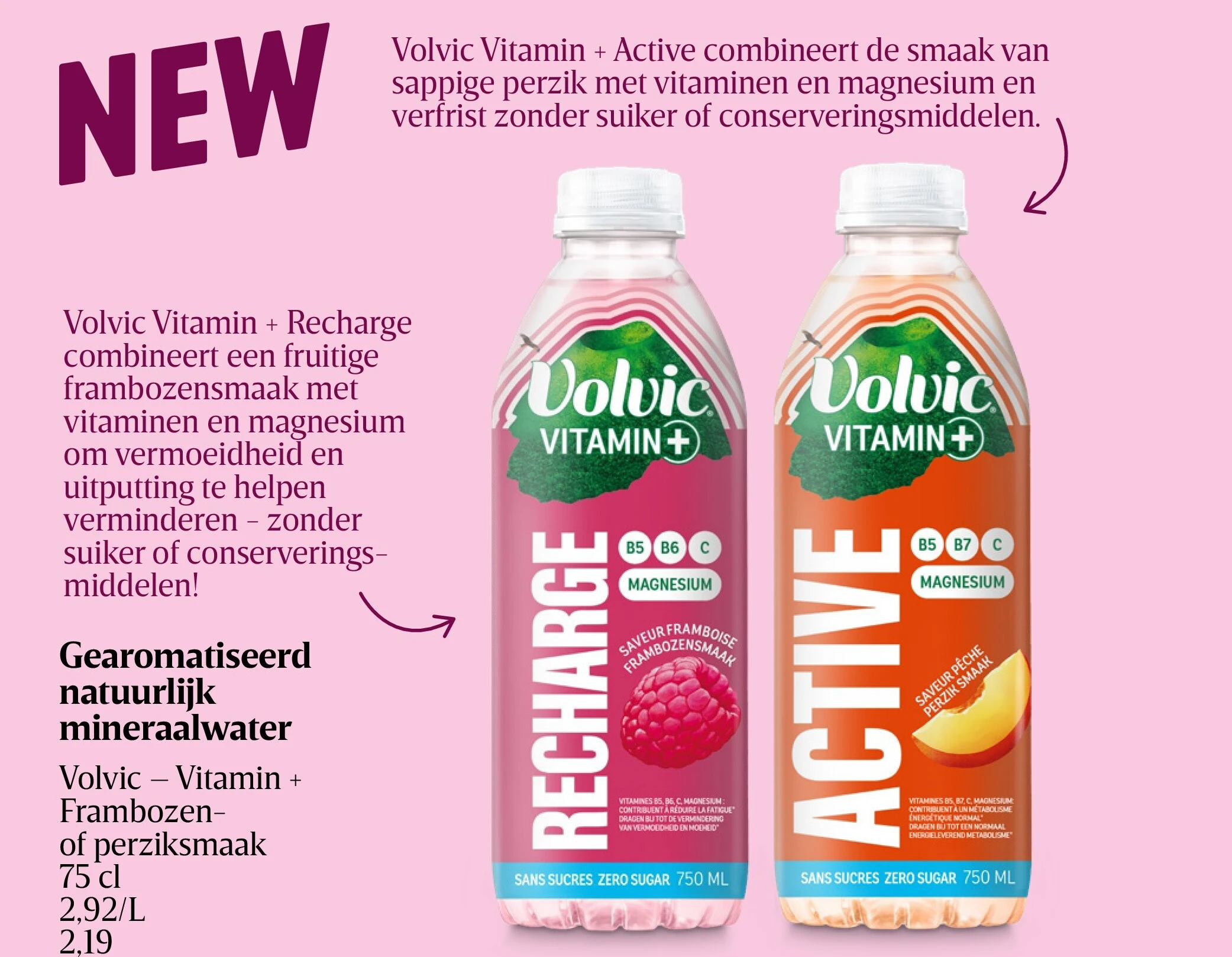 Gearomatiseerd natuurlijk mineraalwater