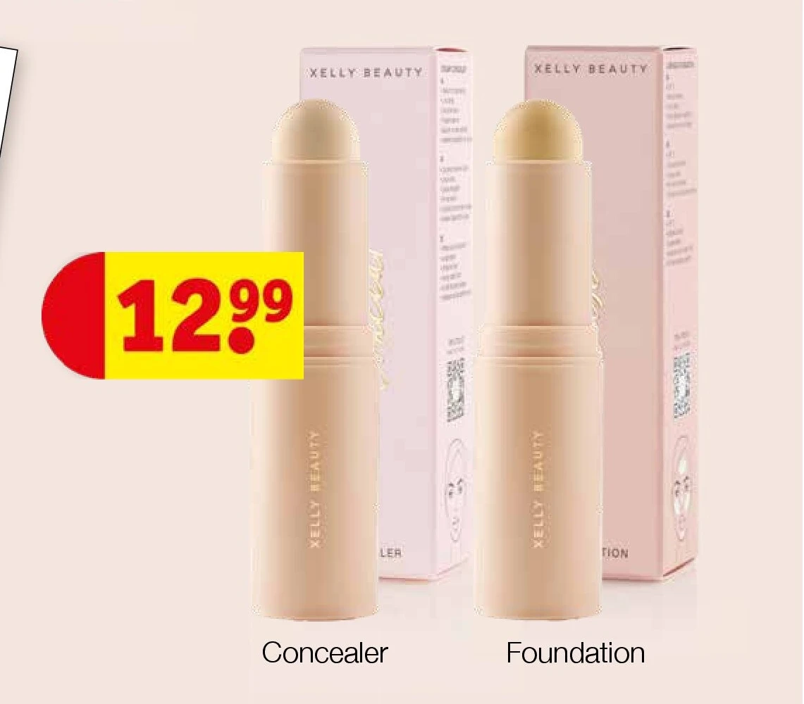 Concealer, Foundation