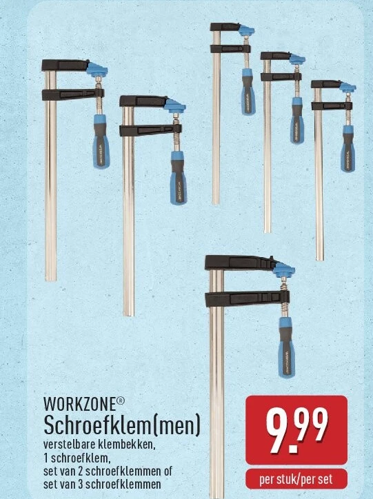 Schroefklem(men)