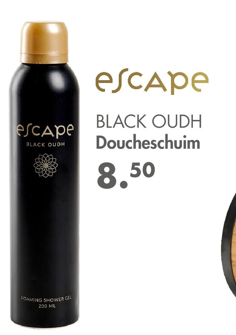 BLACK OUDH Doucheschuim