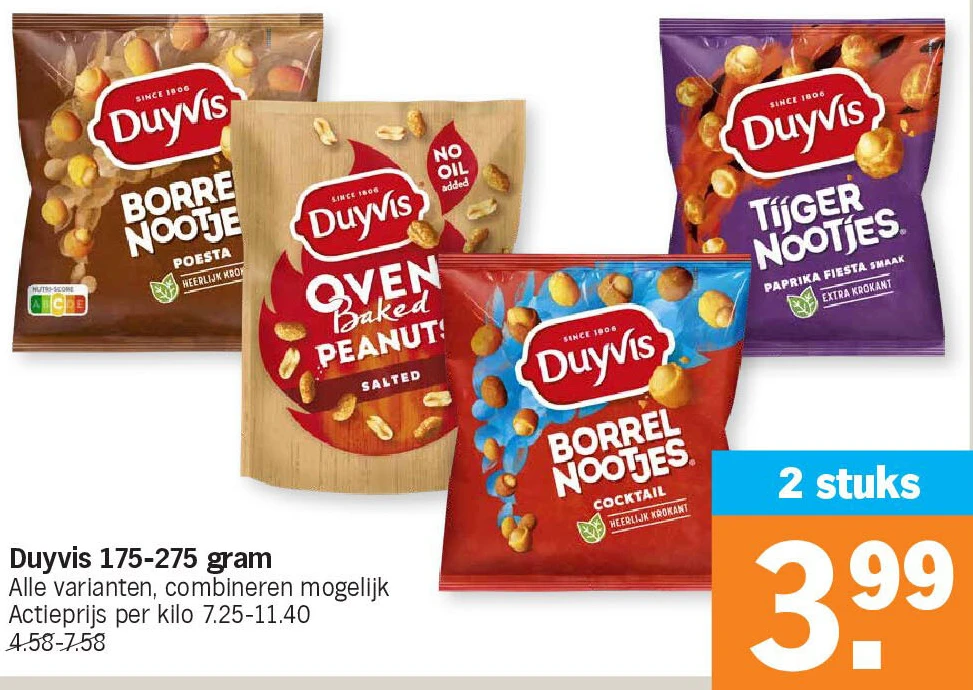 Duyvis 175-275 gram