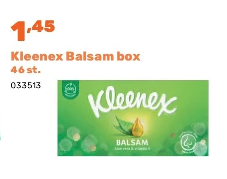 Kleenex Balsam box 46 st.