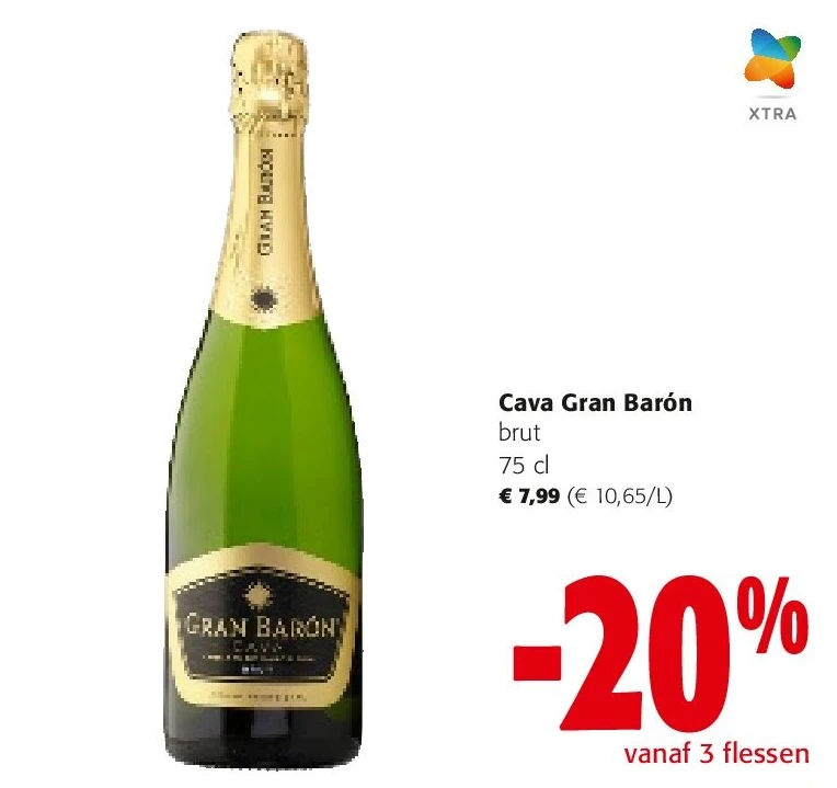 Cava Gran Barón brut 75 cl