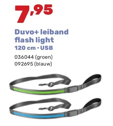 Duvo+ leiband flash light 120 cm • USB
