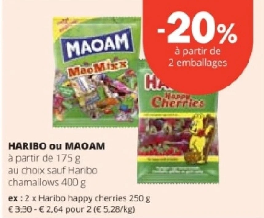HARIBO ou MAOAM