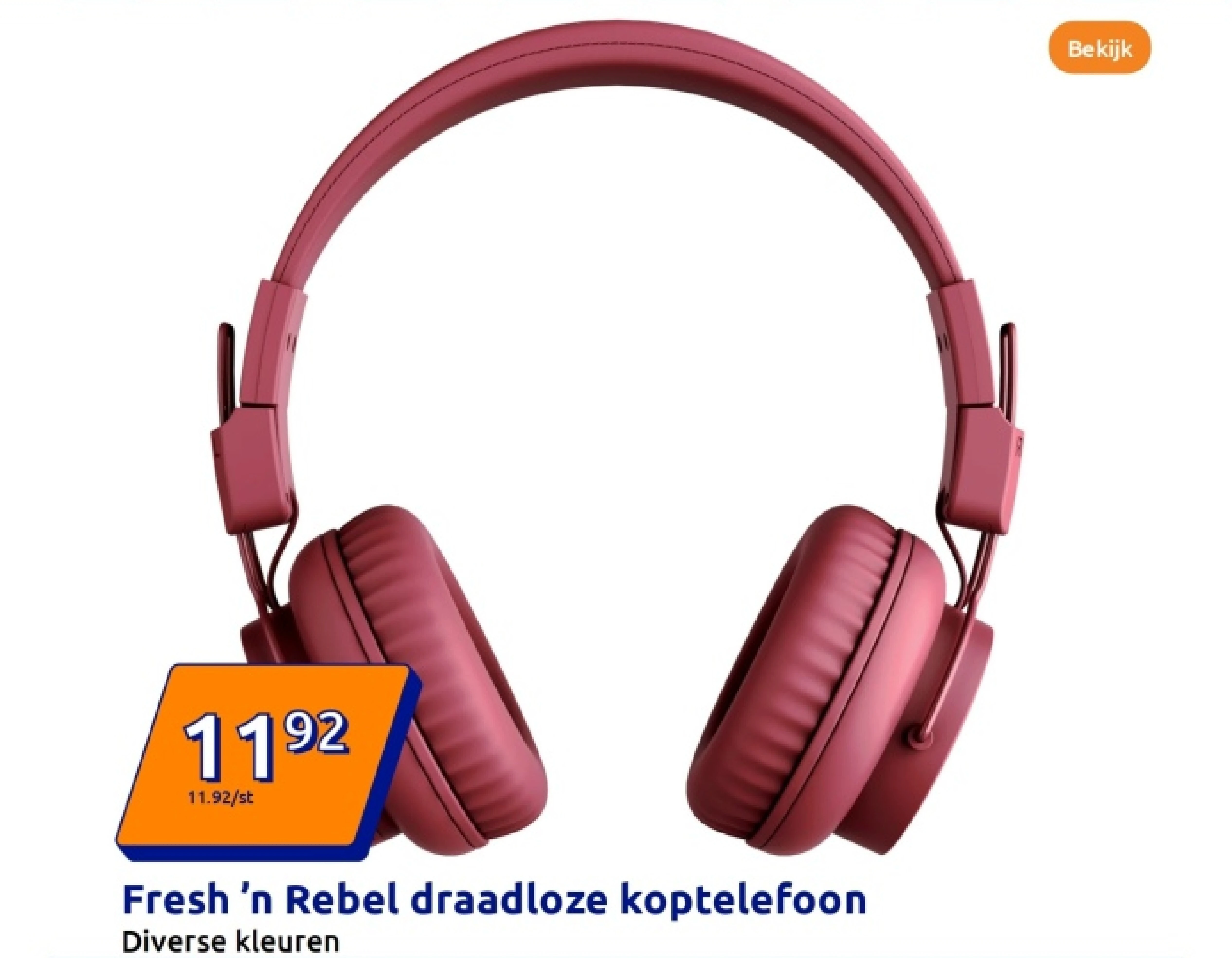 Fresh 'n Rebel draadloze koptelefoon