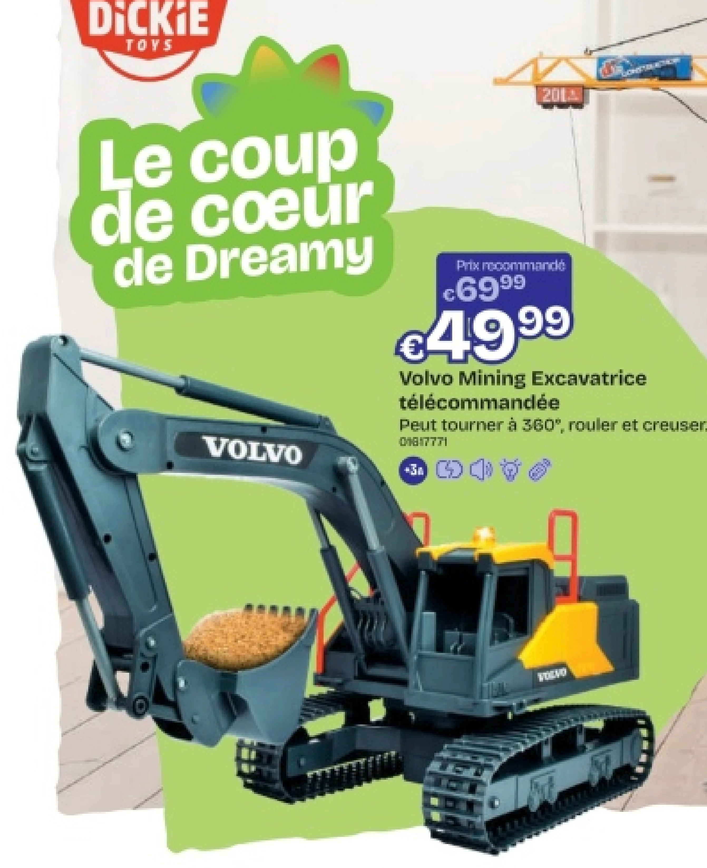 Volvo Mining Excavatrice télécommandée