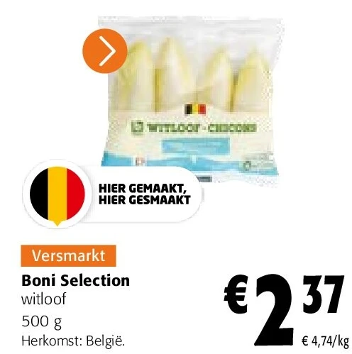 Boni Selection witloof 500 g