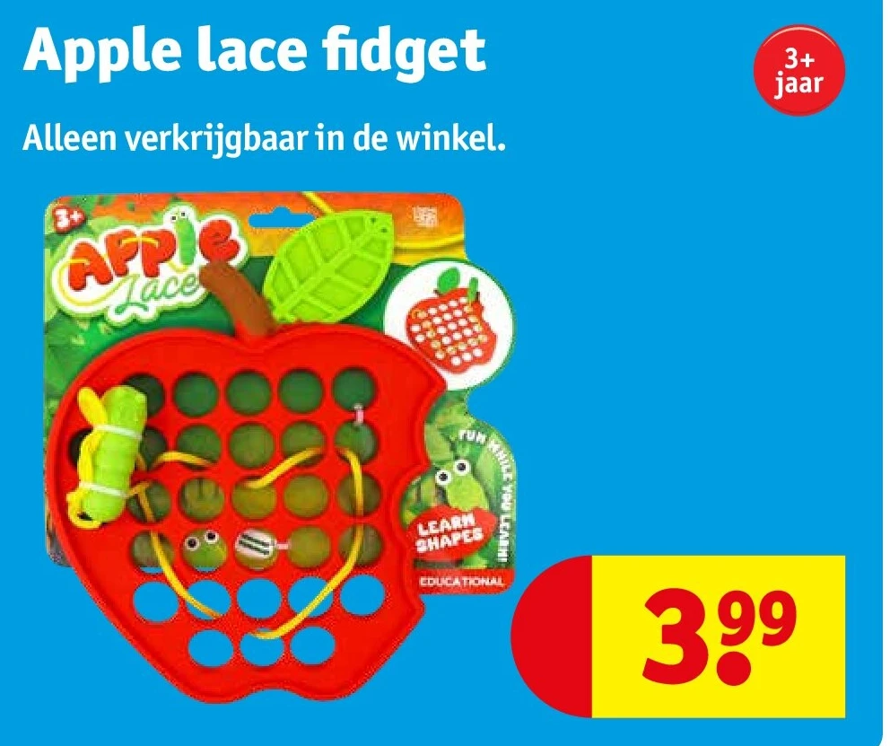 Apple lace fidget