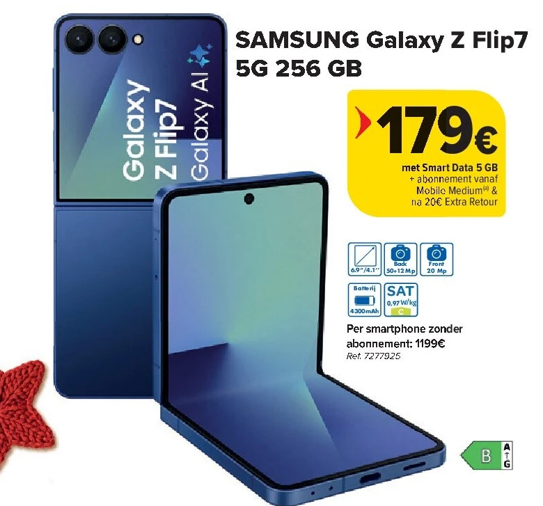 SAMSUNG Galaxy Z Flip7 5G 256 GB