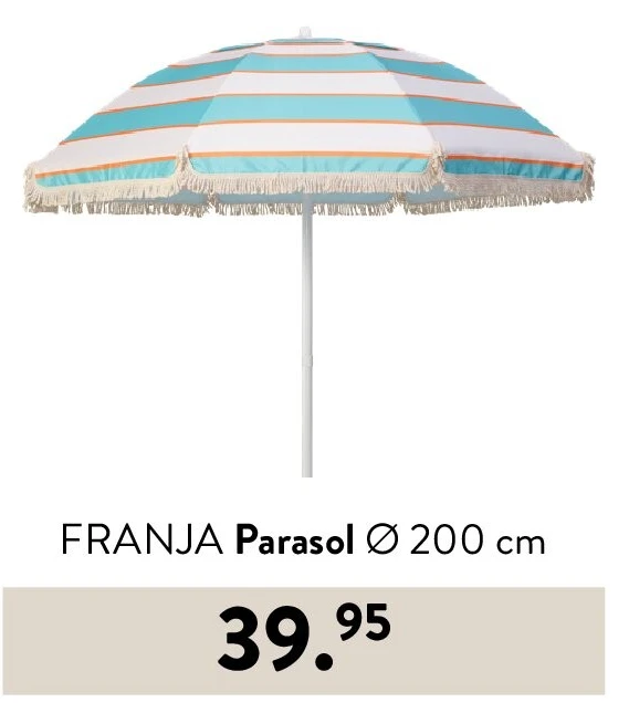 FRANJA Parasol Ø 200 cm