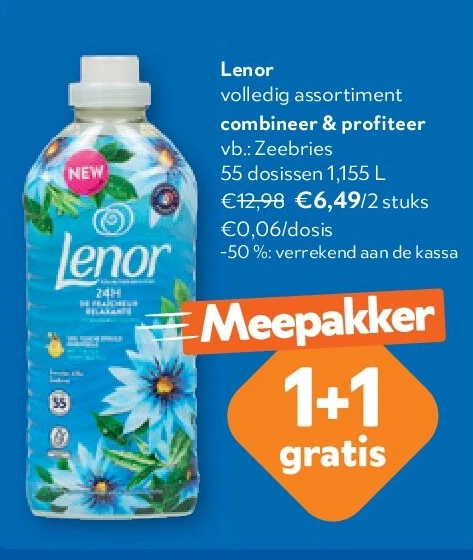 Lenor Zeebries 55 dosissen 1,155 L