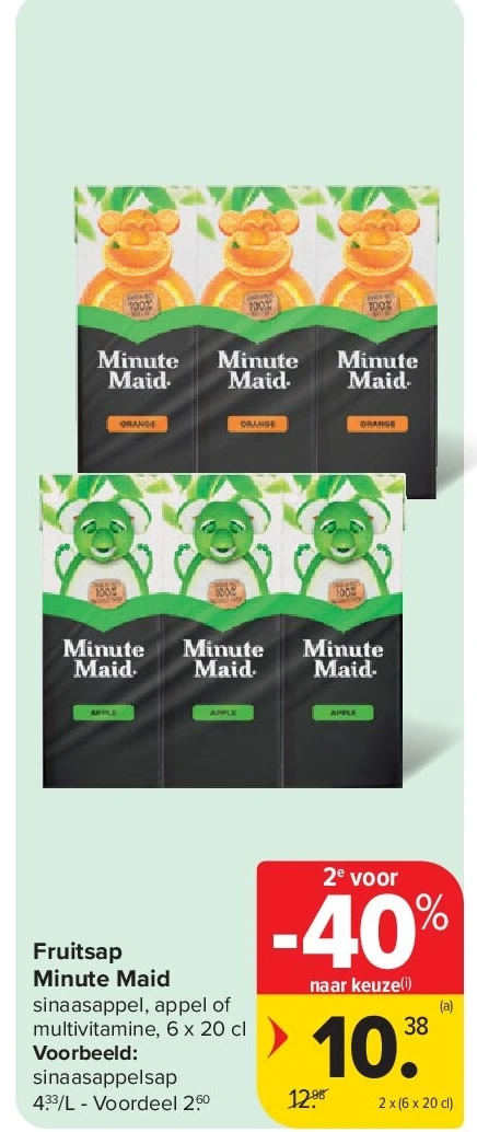 Fruitsap Minute Maid