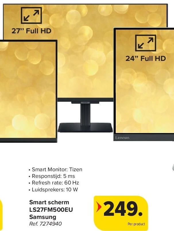 Smart scherm LS27FM500EU Samsung 27’’ Full HD