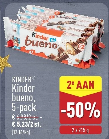 Kinder bueno, 5-pack