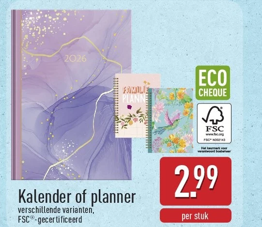 Kalender of planner