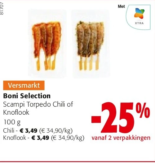 Boni Selection Scampi Torpedo Chili