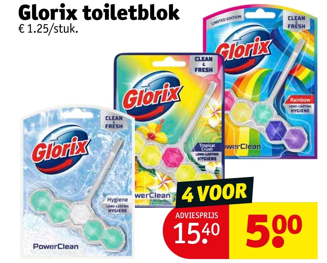 Glorix toiletblok
