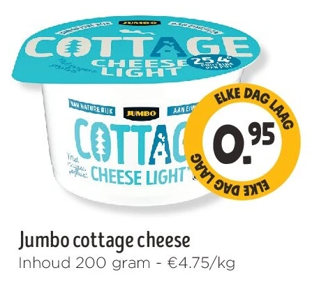 Jumbo cottage cheese