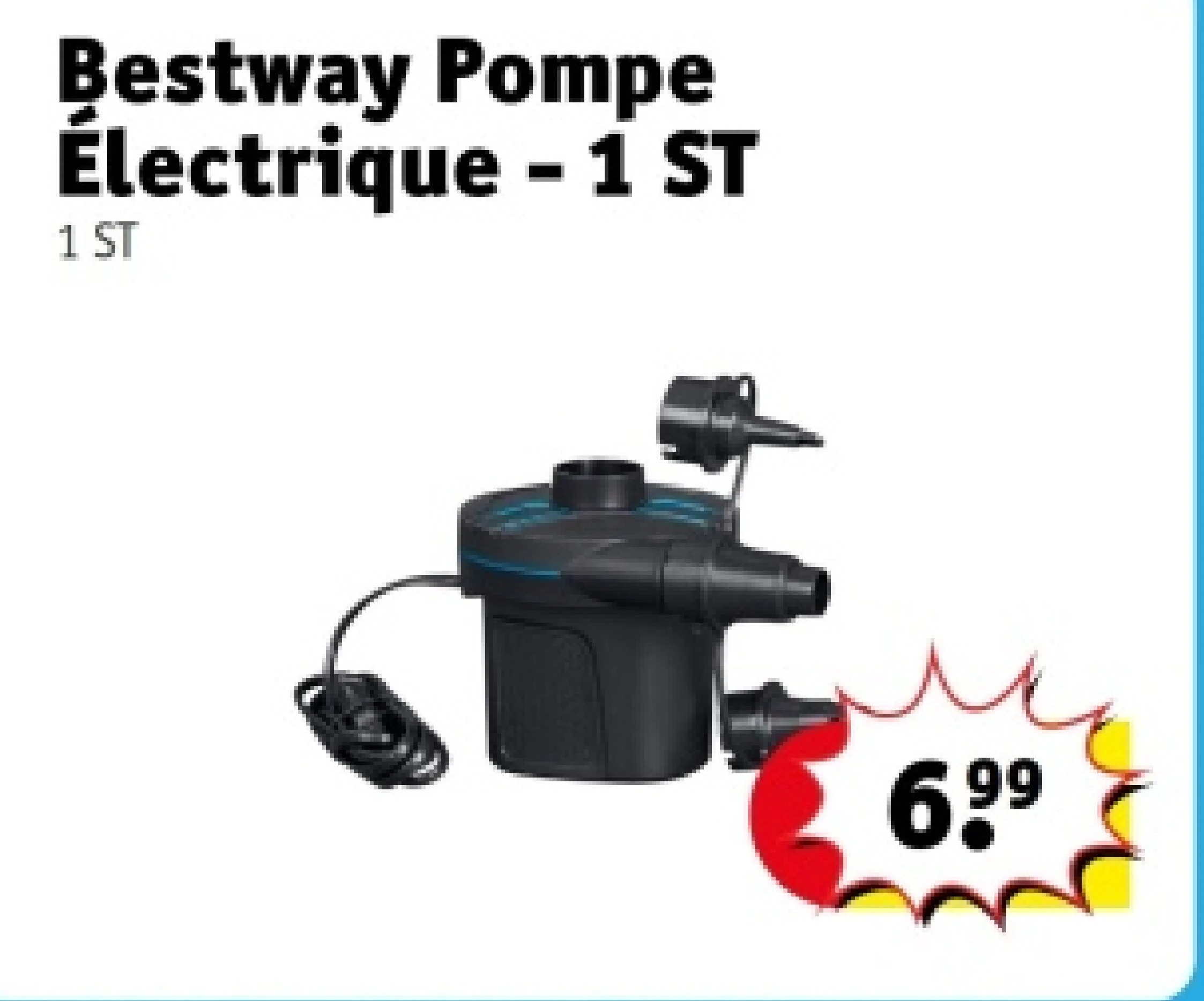 Bestway Pompe Électrique - 1 ST