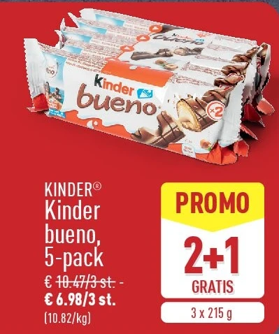 Kinder bueno, 5-pack