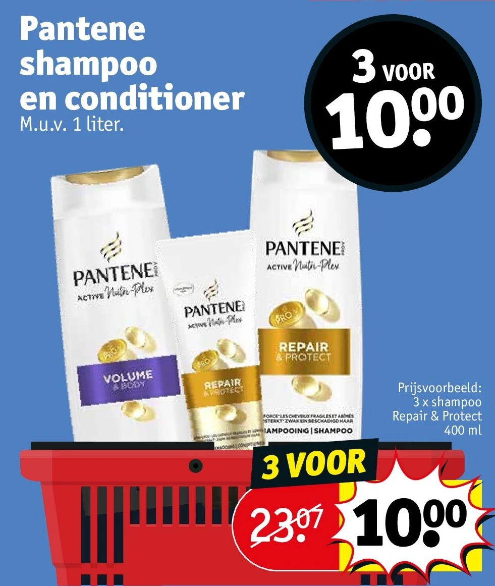 Pantene shampoo en conditioner