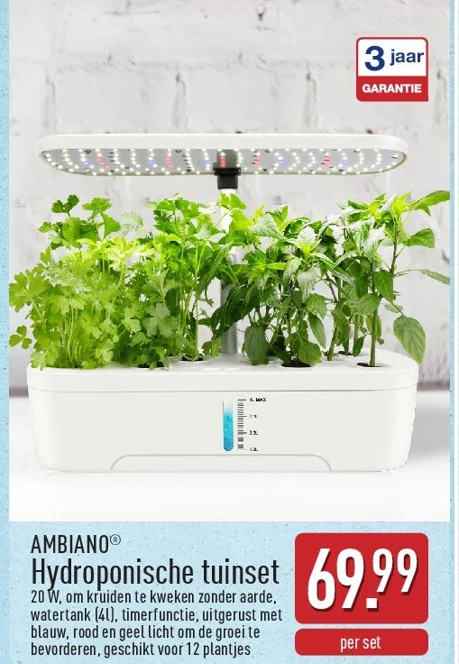 Hydroponische tuinset