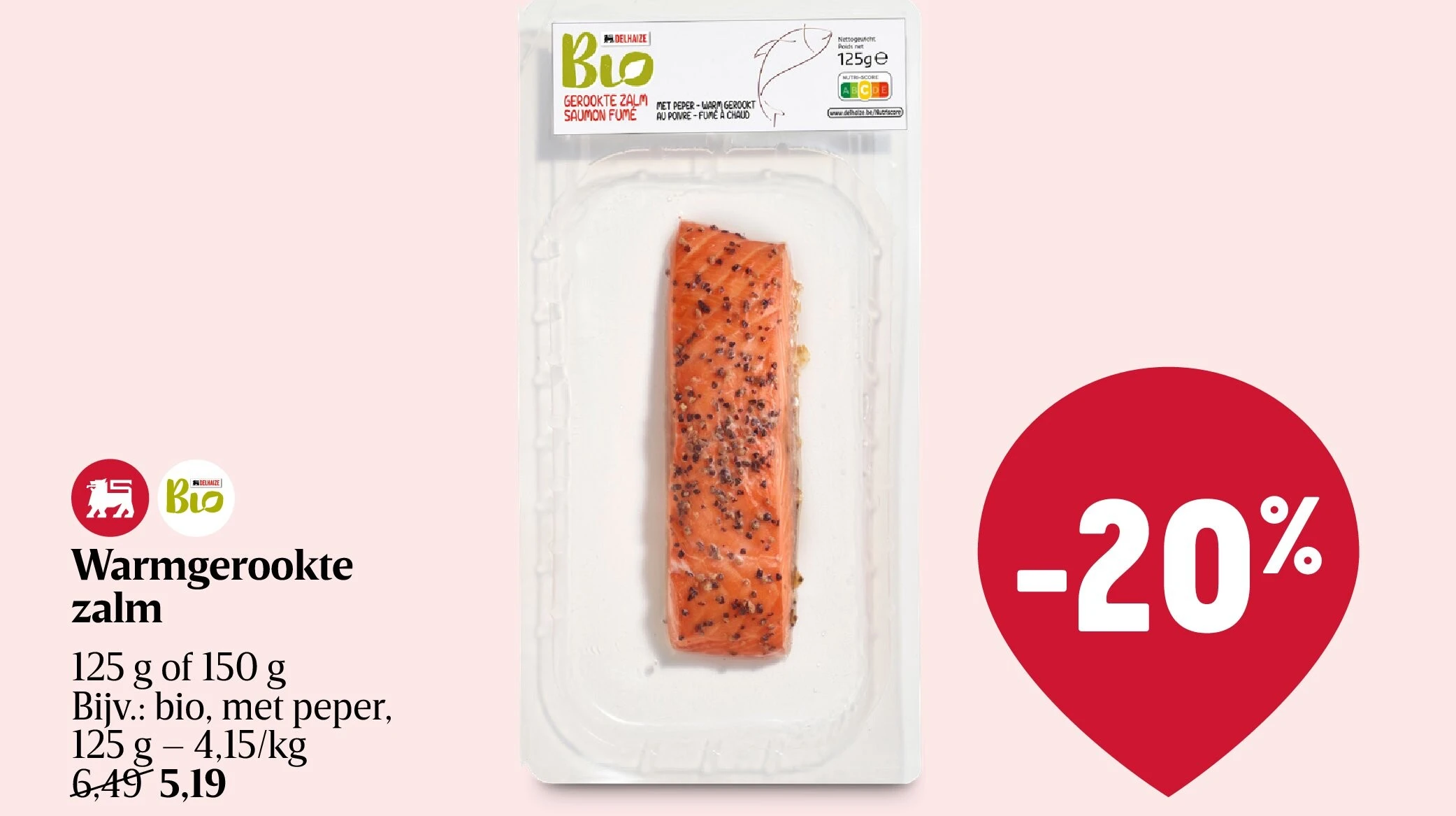 Warmgerookte zalm