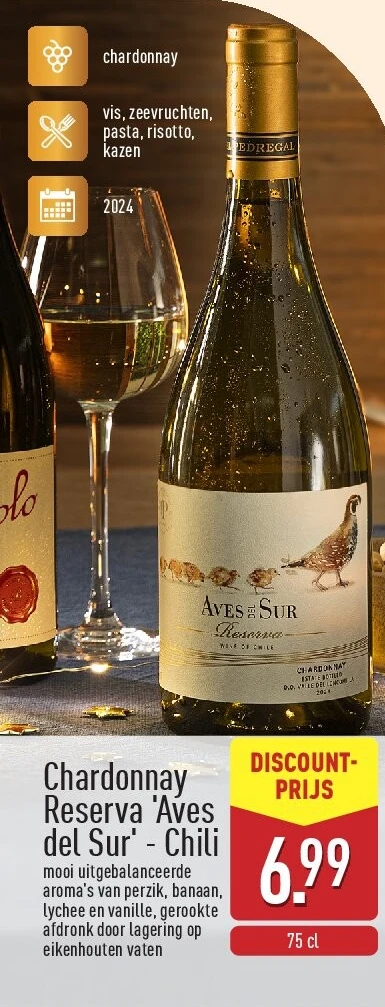 Chardonnay Reserva 'Aves del Sur' - Chili