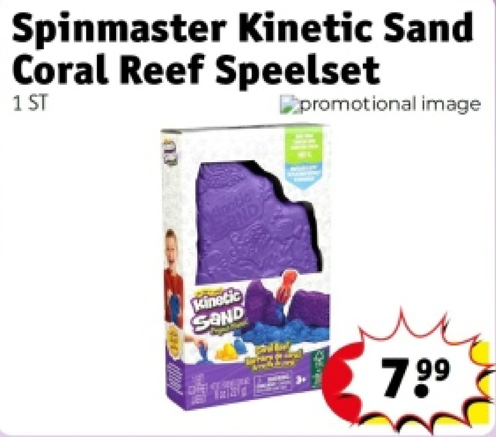 Spinmaster Kinetic Sand Coral Reef Speelset
