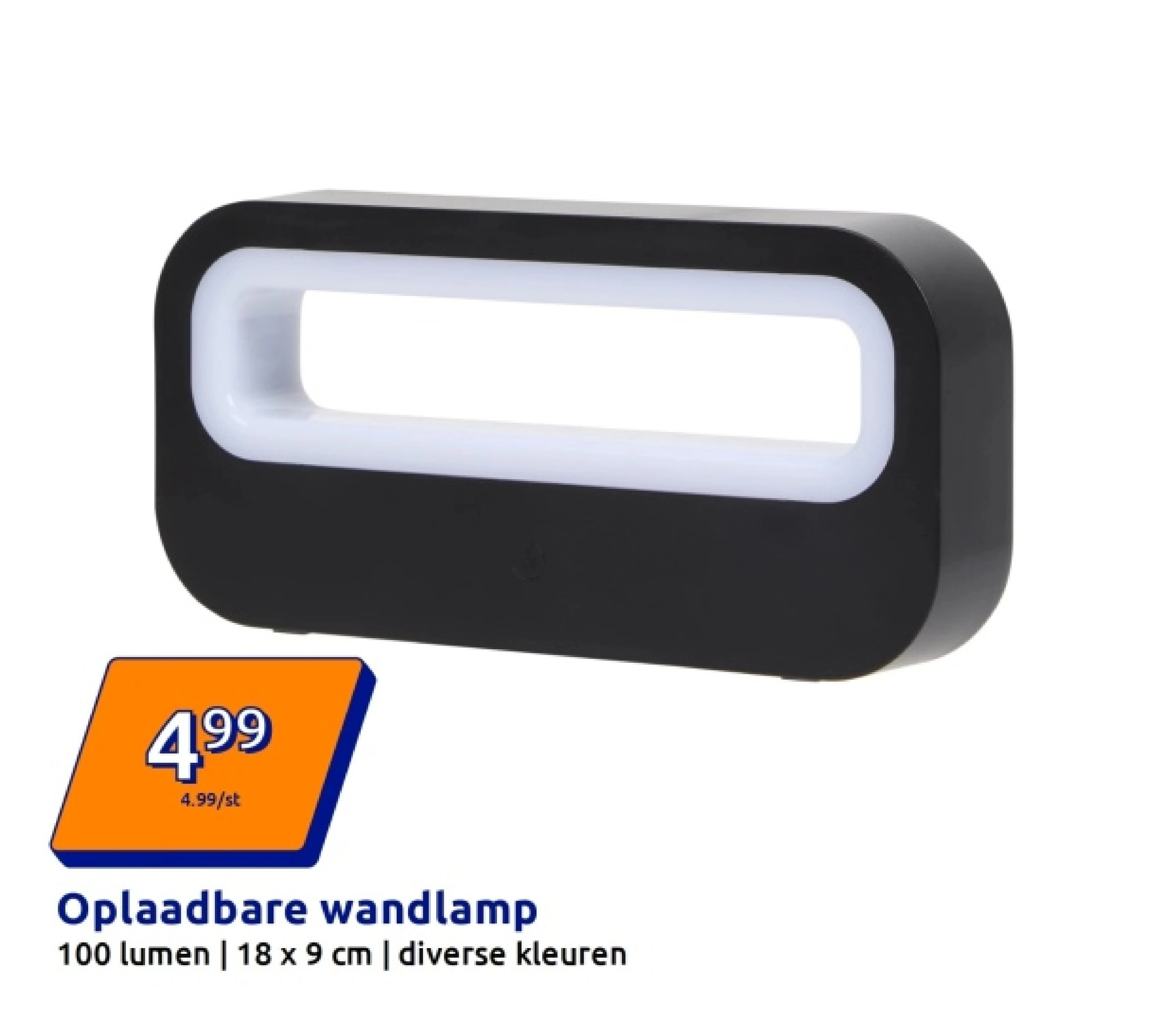 Oplaadbare wandlamp