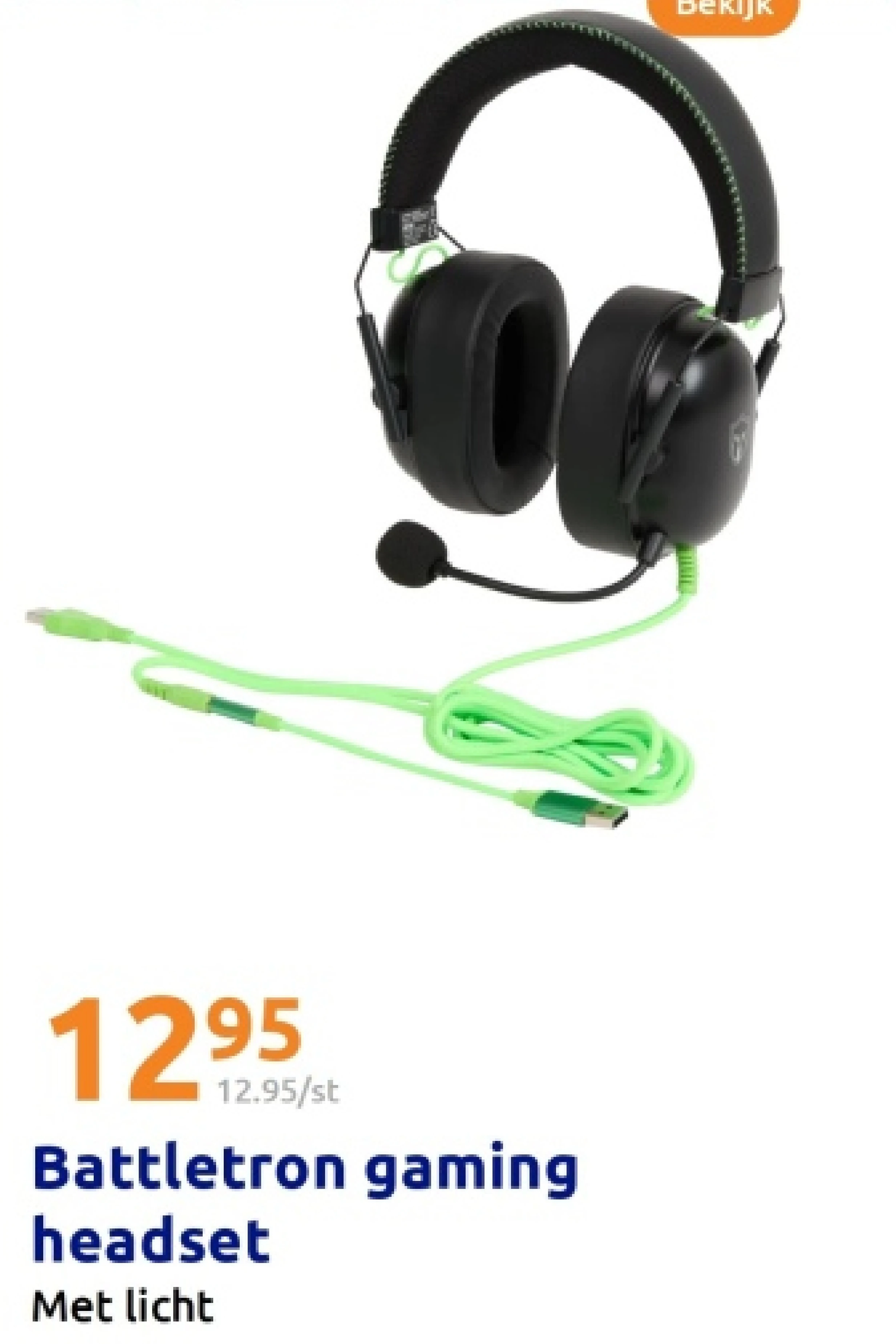Battletron gaming headset