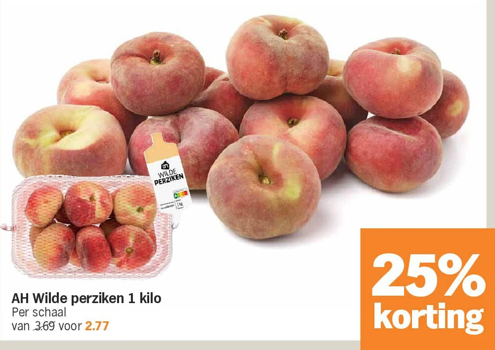 AH Wilde perziken 1 kilo