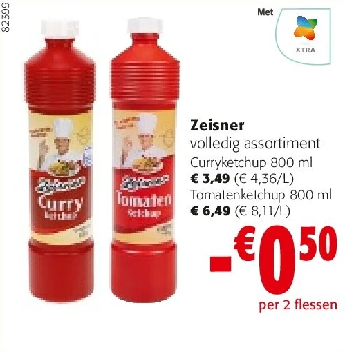 Zeisner Curryketchup 800 ml
