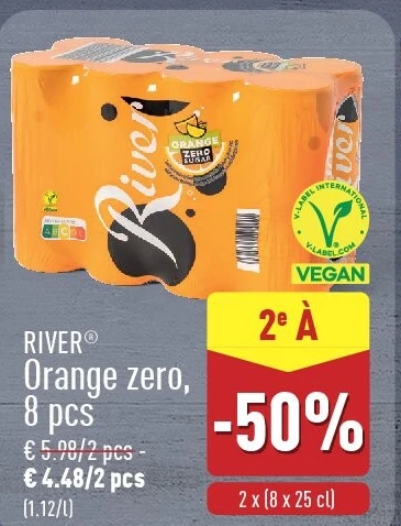 Orange zero, 8pcs