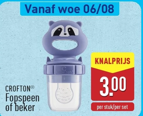 Fopspeen of beker