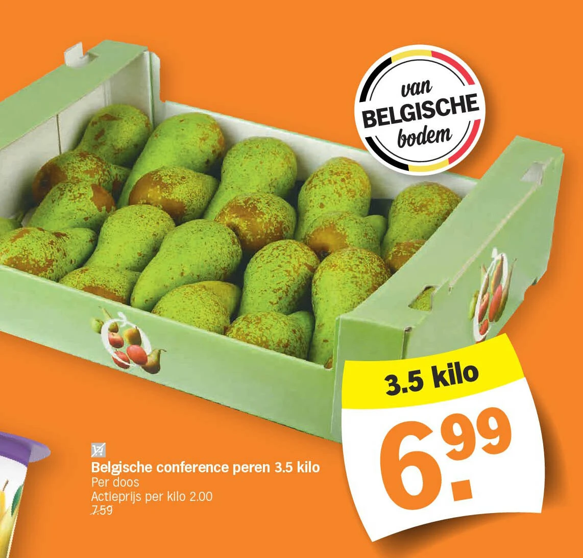 Belgische conference peren 3.5 kilo