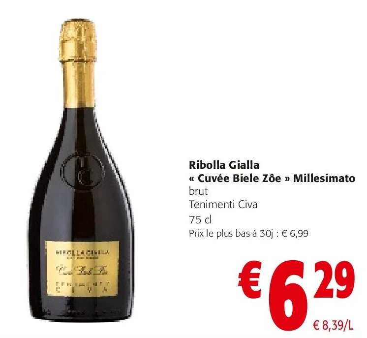 Ribolla Gialla « Cuvée Biele Zôe » Millesimato