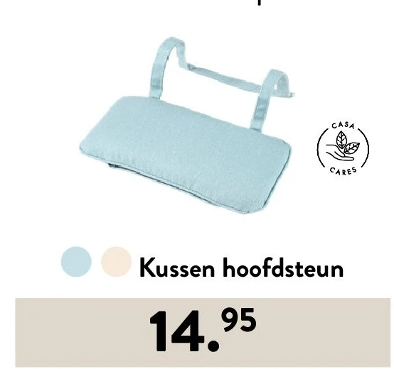 Kussen hoofdsteun