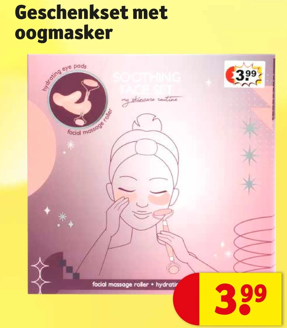 Geschenkset met oogmasker