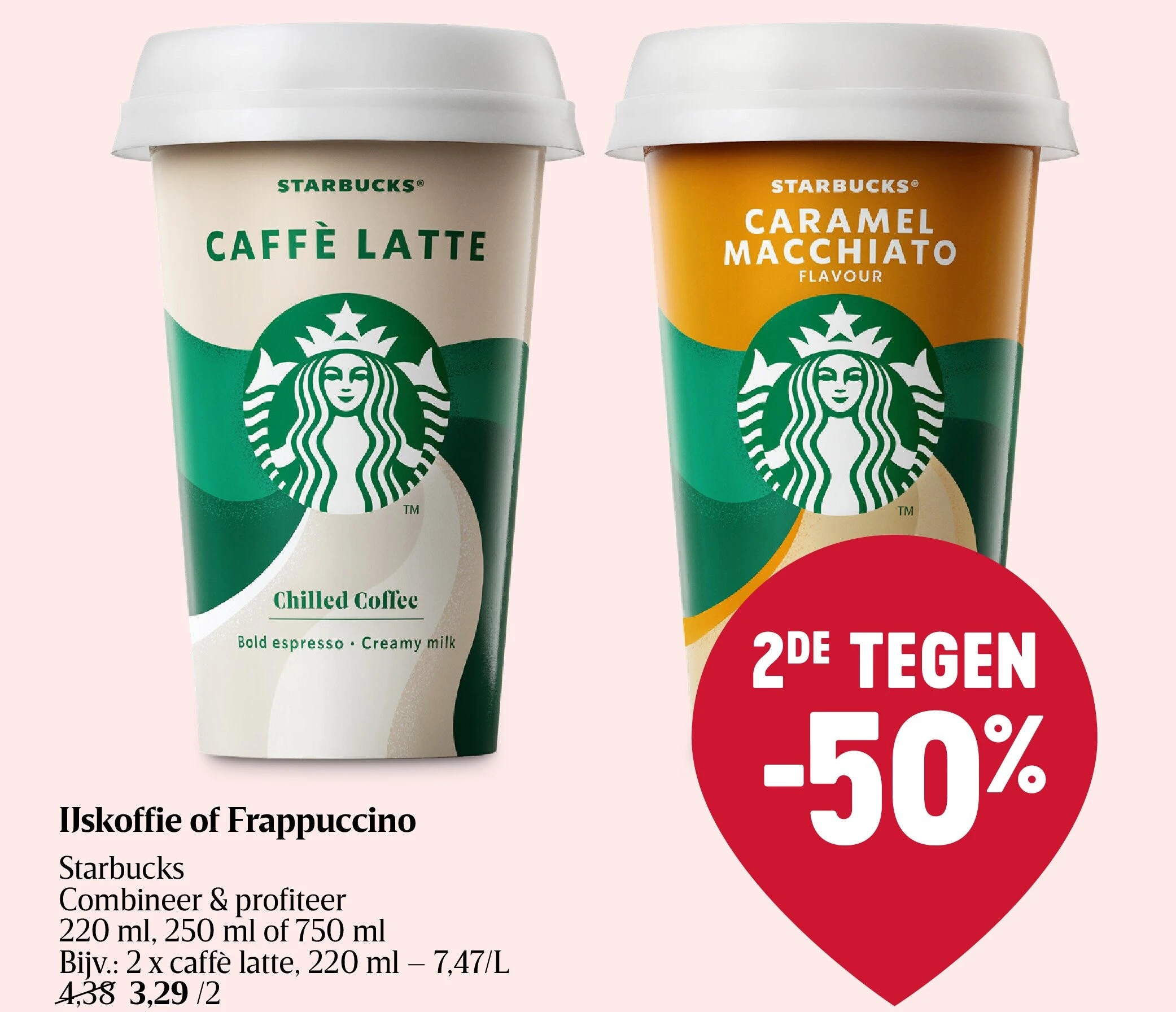 IJskoffie of Frappuccino