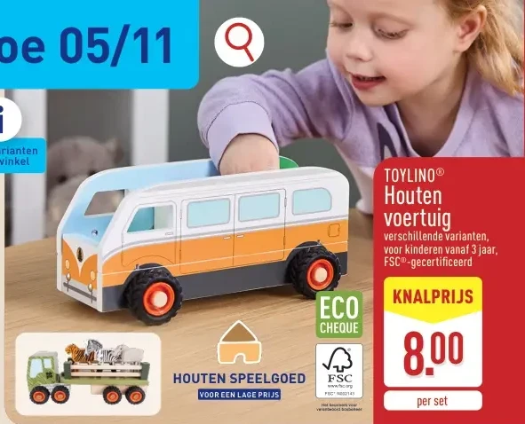 Houten voertuig