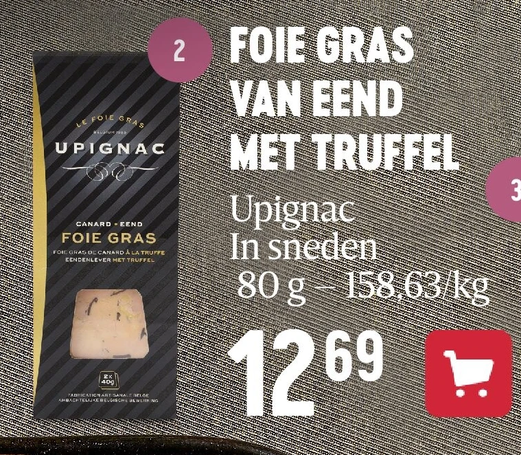 FOIE GRAS VAN EEND MET TRUFFEL