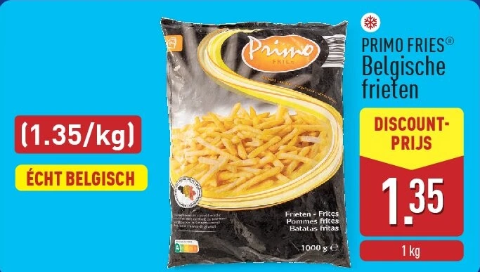 Belgische frieten