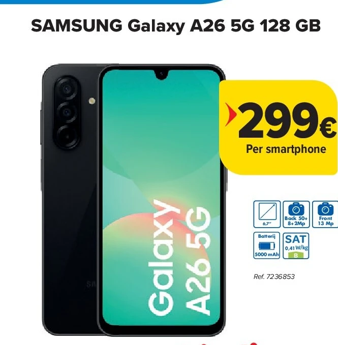 SAMSUNG Galaxy A26 5G 128 GB